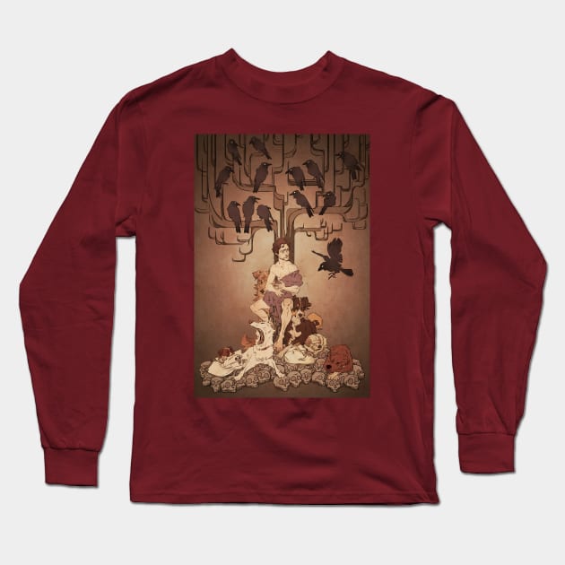 Meditations on Murder Long Sleeve T-Shirt by tumblebuggie